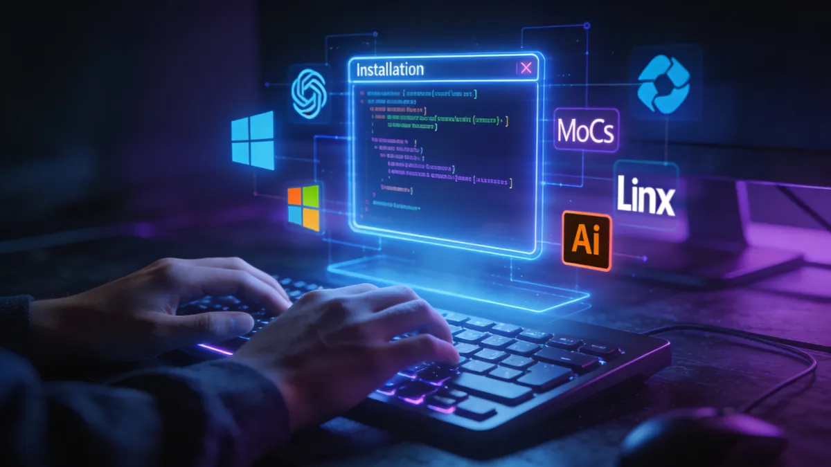 Proces instalacji Claude Code w terminalu na różnych systemach operacyjnych