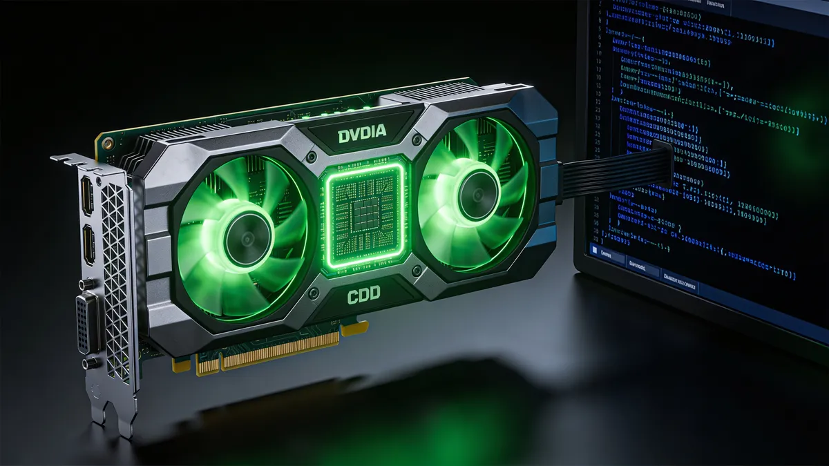 Karta GPU NVIDIA z rdzeniami CUDA do obliczeń AI na Linuxie