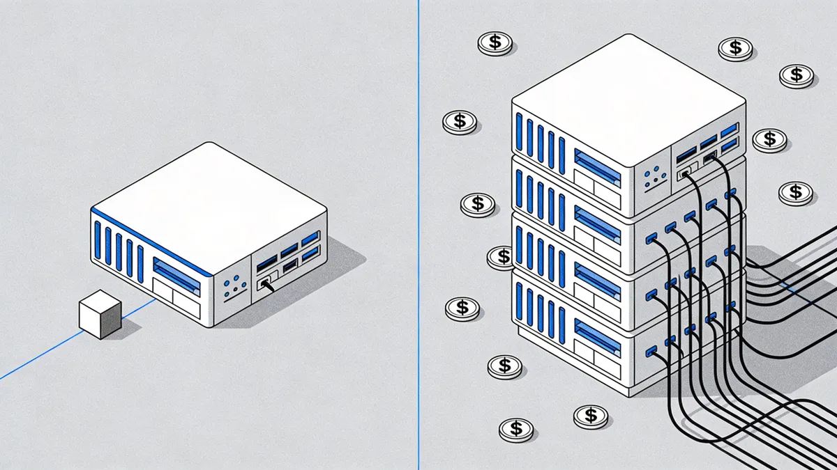 Porównanie kosztów VPS Linux vs Windows dla AI