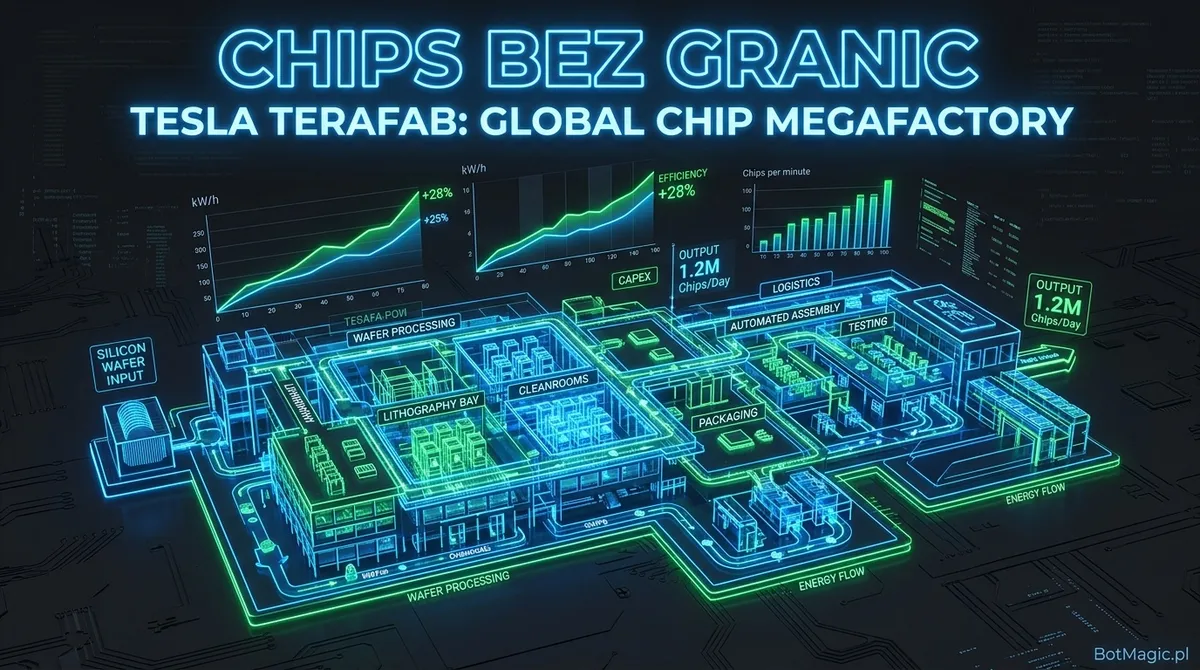 Tesla TERAFAB: Rewolucja w produkcji AI