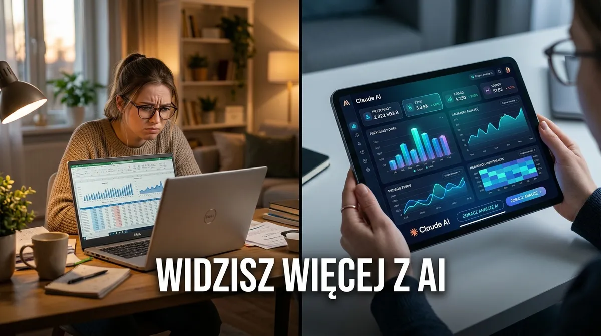 Claude tworzy interaktywne dashboardy i wykresy