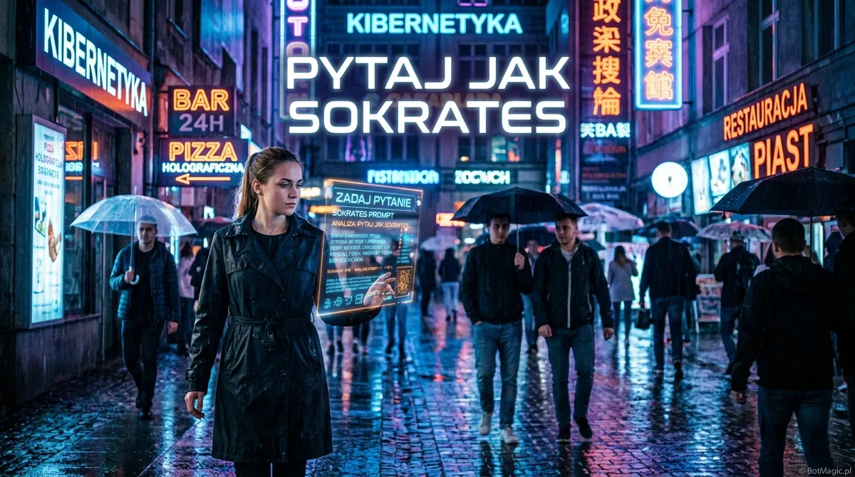 Socratic prompting: jak rozmawiać z AI jak Sokrates