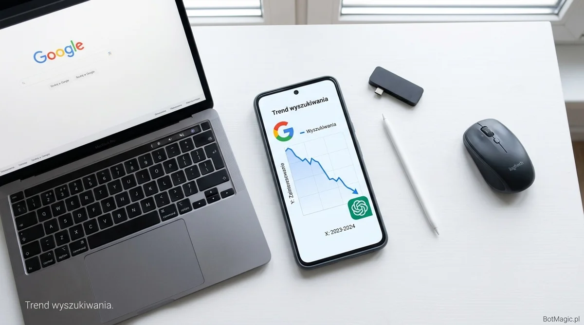 📉 Przesunięcie ruchu wyszukiwania