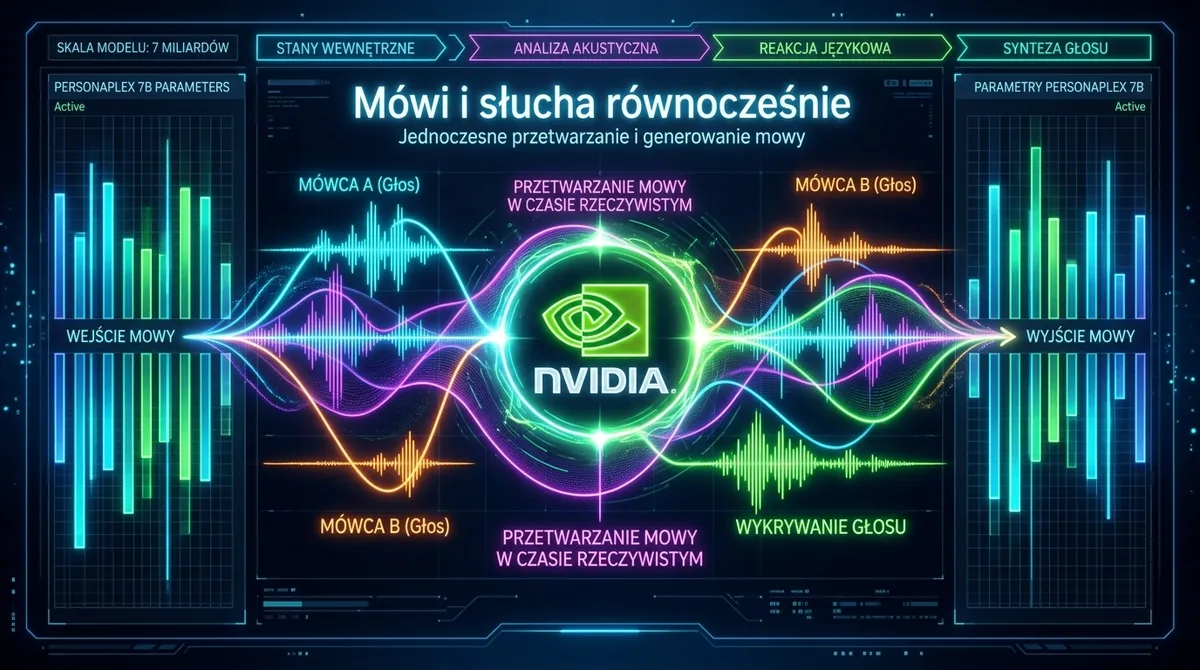 PersonaPlex: NVIDIA tworzy cyfrowe alter ego AI