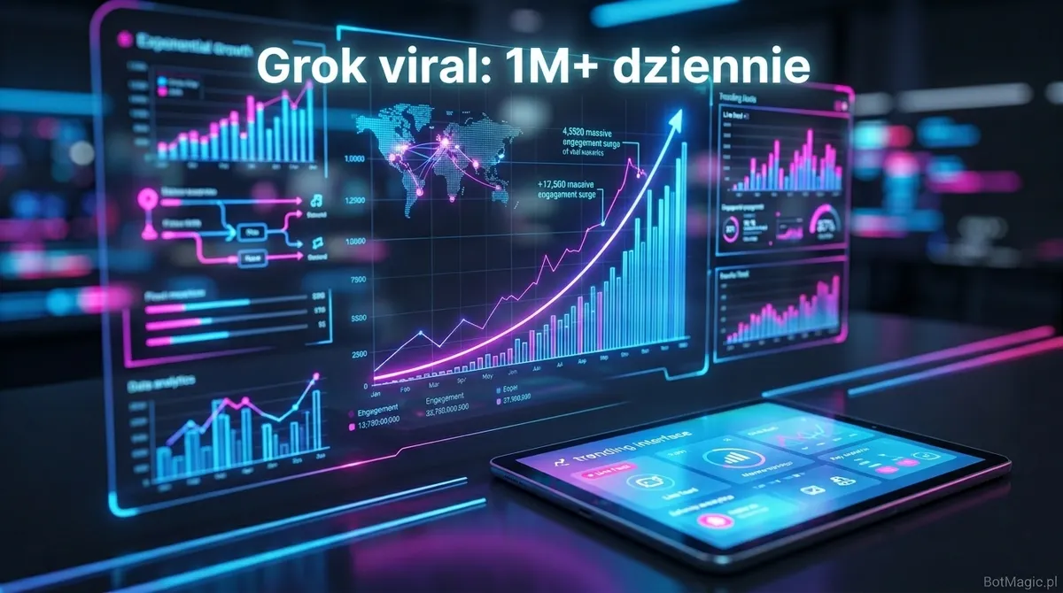 Grok Imagine wiraluje: Generuje obrazy, które podbijają sieć