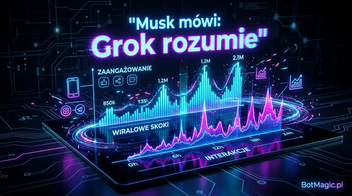 Elon Musk zachwycony: Grok bije konkurencję