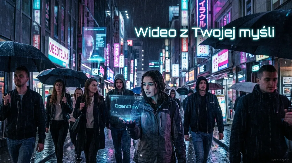 OpenClaw z wideo: Klawiatura teraz generuje filmy